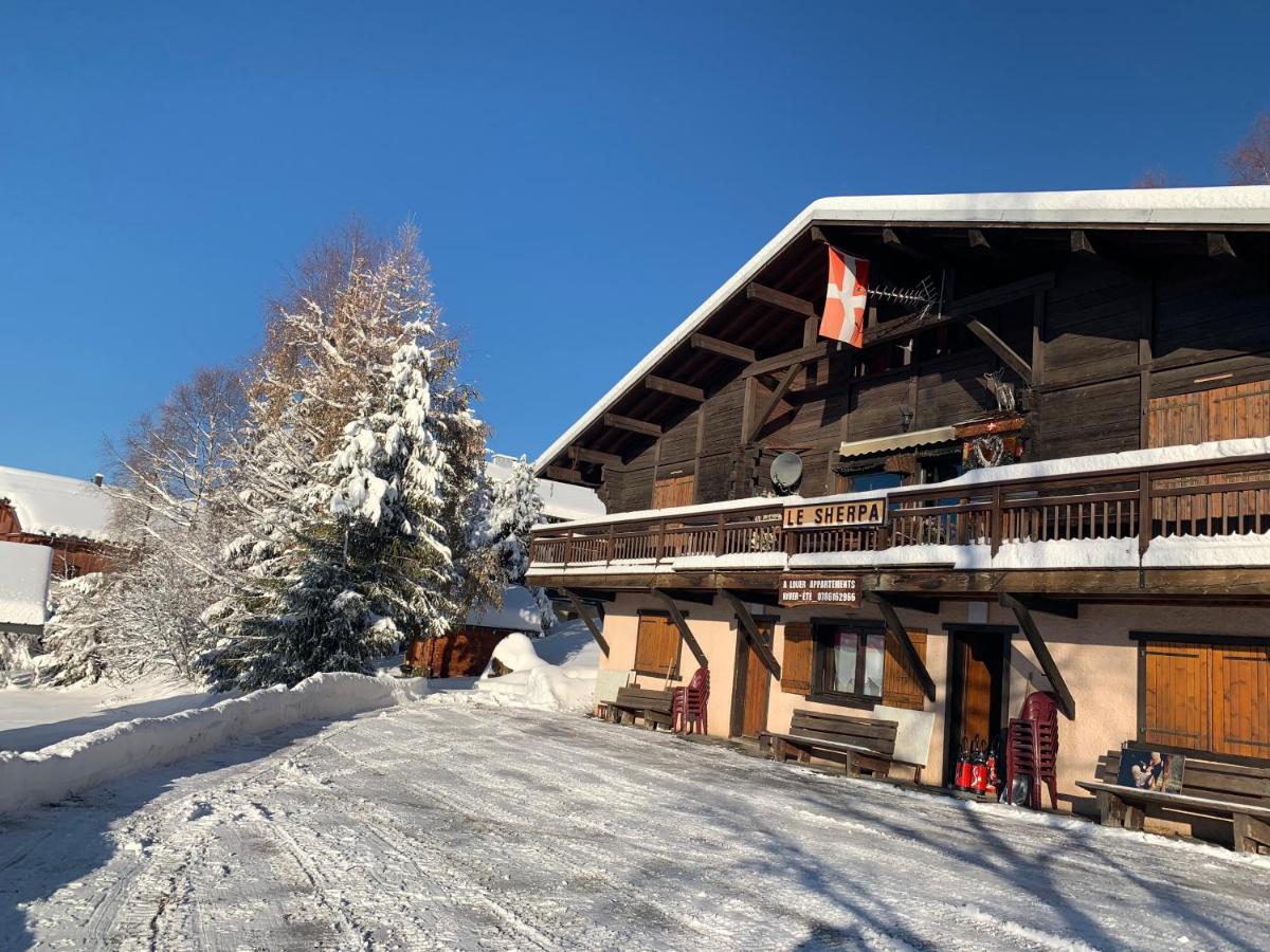 Appartement Plein Sud Aux Saisies N3 Les Saisies Exterior foto